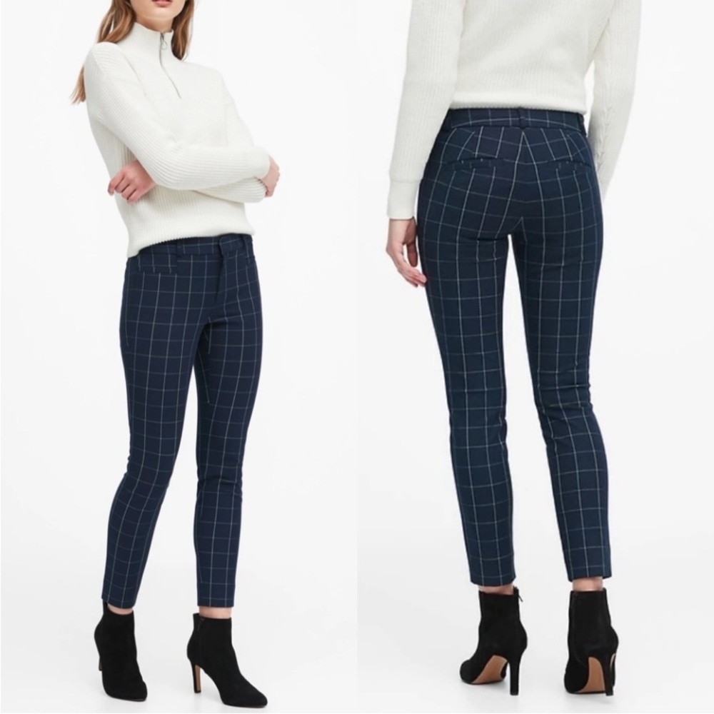 Banana Republic‎ Classic Modern Sloan Skinny Washable Bi- Stretch Pant Size 6P